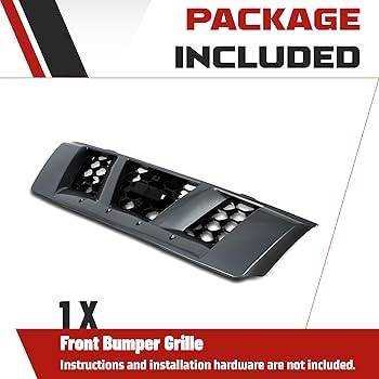 Amazon.com: HECASA Front Bumper Grill Compatible with 2006